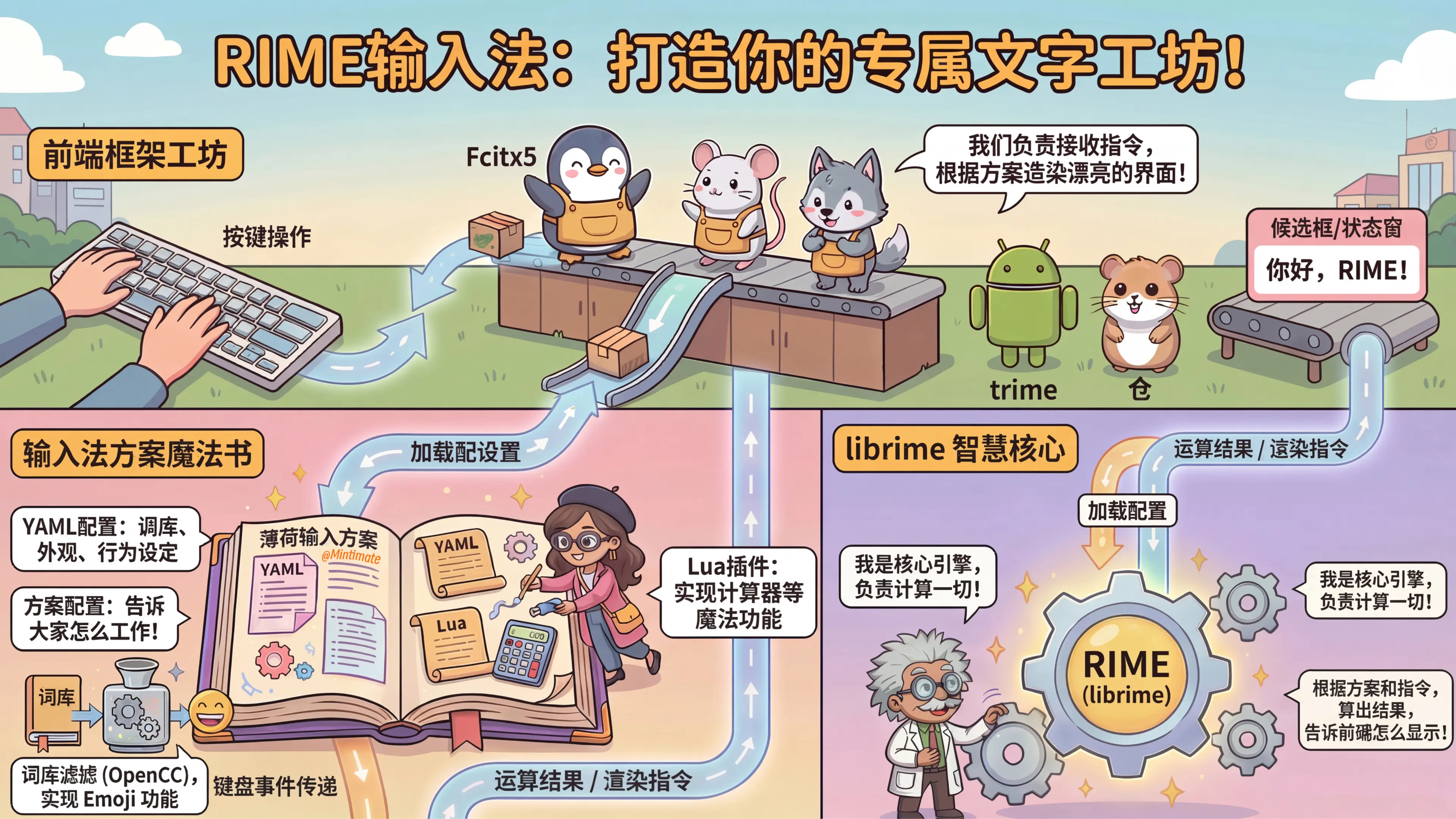 输入方案和框架